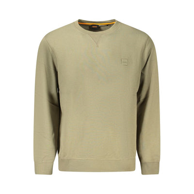 Pull Hugo Boss en coton vert pour homme