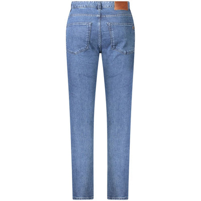 Hugo Boss Blauwe Katoenen Herenjeans