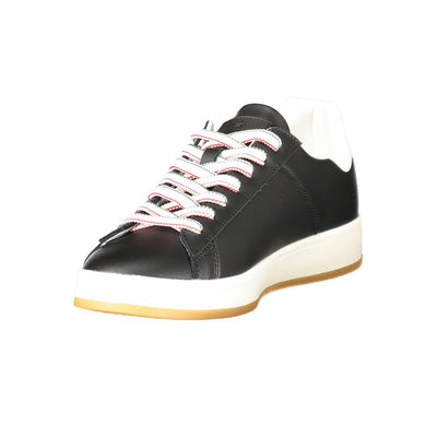 Esercito 1659 Zwarte Leren Heren Sneaker