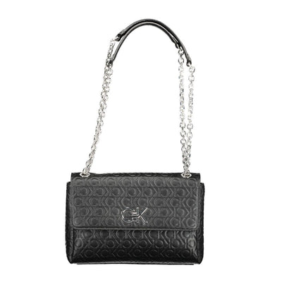 Sac à main en polyester noir Calvin Klein