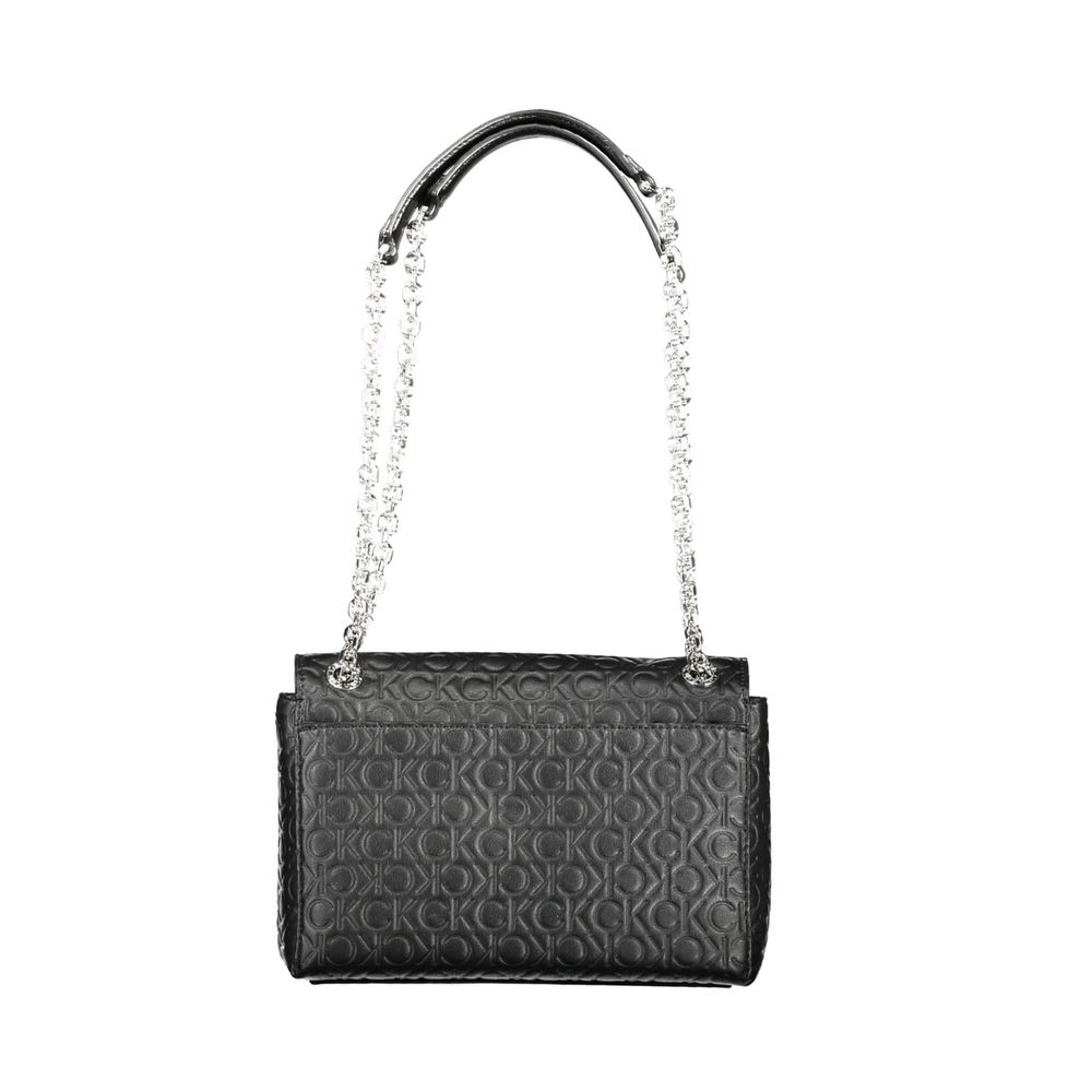 Sac à main en polyester noir Calvin Klein