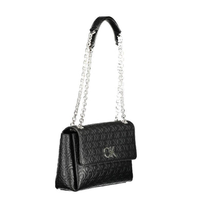 Sac à main en polyester noir Calvin Klein
