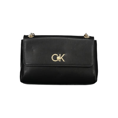 Sac à main en polyester noir Calvin Klein