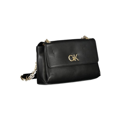 Sac à main en polyester noir Calvin Klein