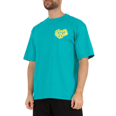 Comme Des Fuckdown Groen Katoenen Dames T-shirt