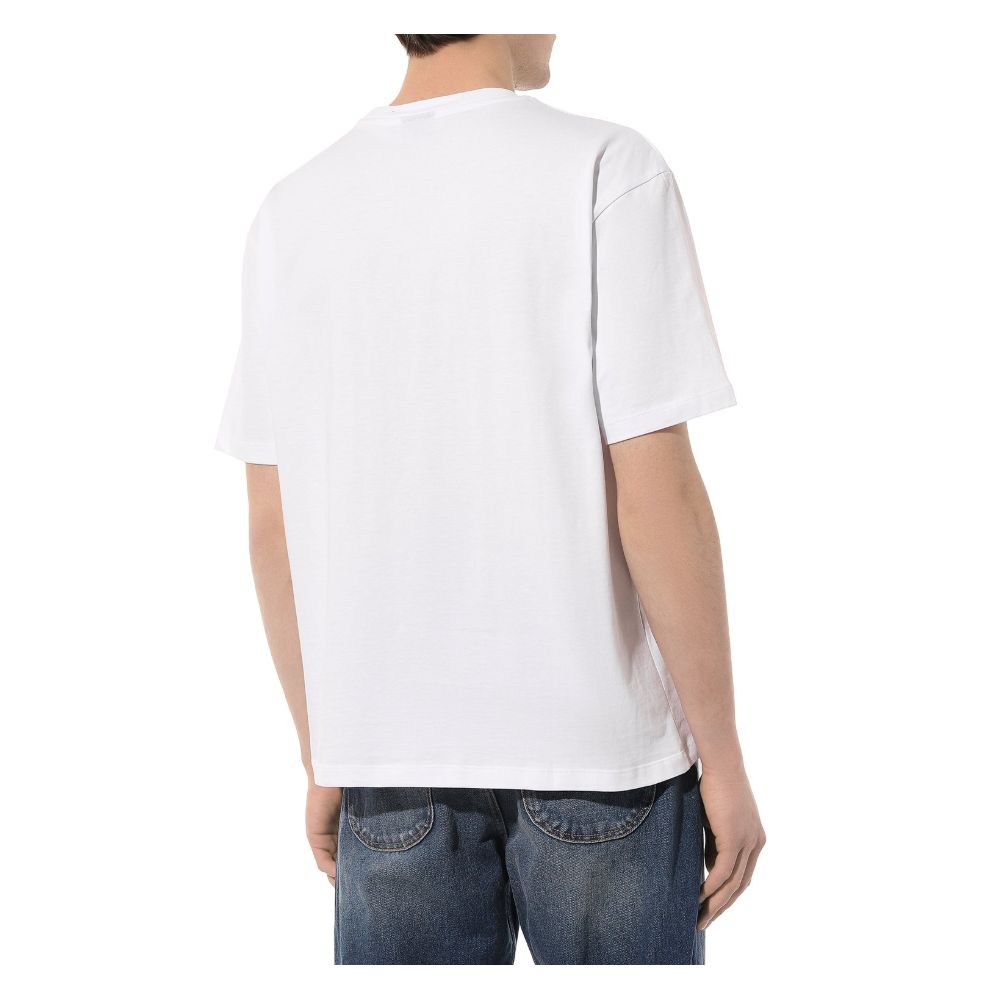 Comme Des Fuckdown Wit Katoenen T-shirt