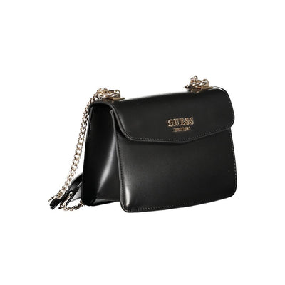Sac à main Guess Jeans en polyéthylène noir