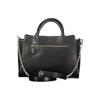 Sac à main Guess Jeans en polyéthylène noir