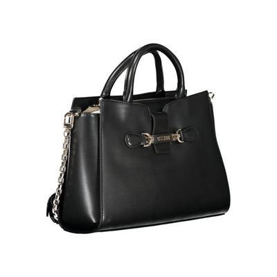 Sac à main Guess Jeans en polyéthylène noir