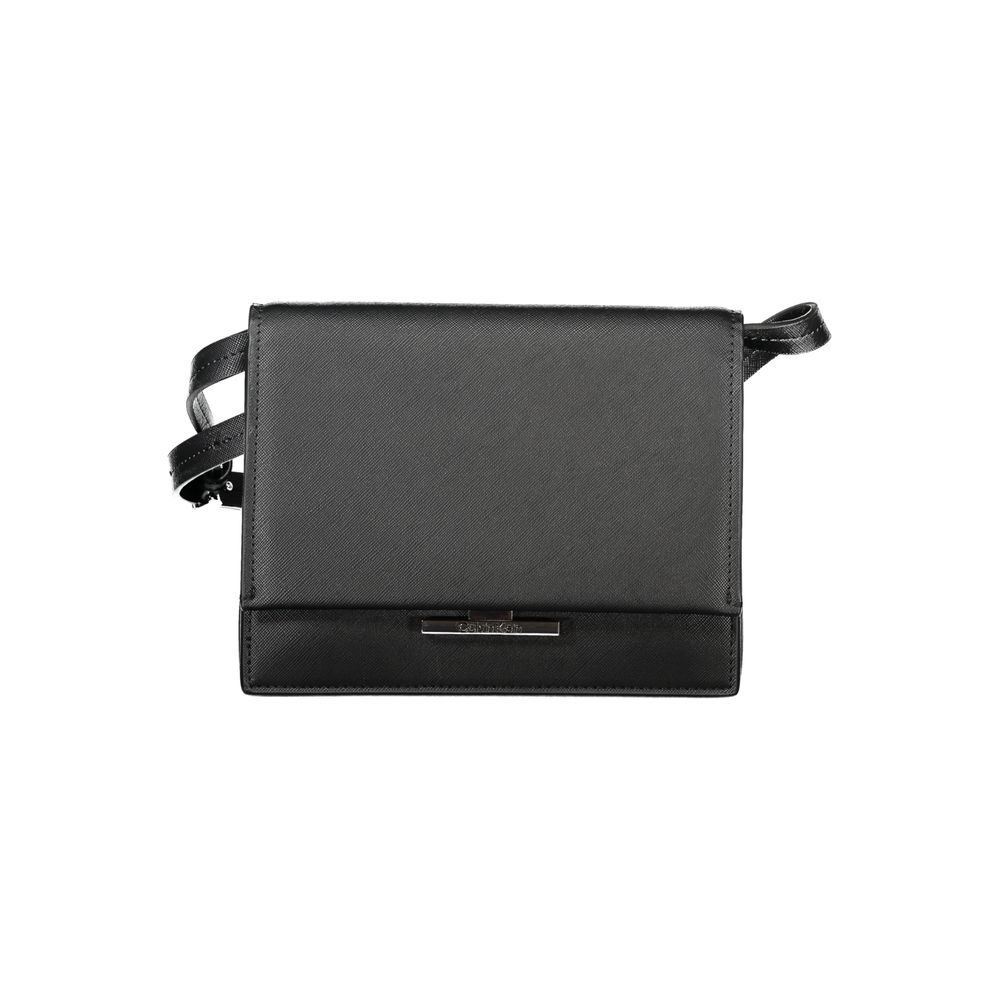 Sac à main en polyéthylène noir Calvin Klein