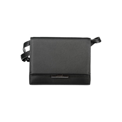 Sac à main en polyéthylène noir Calvin Klein