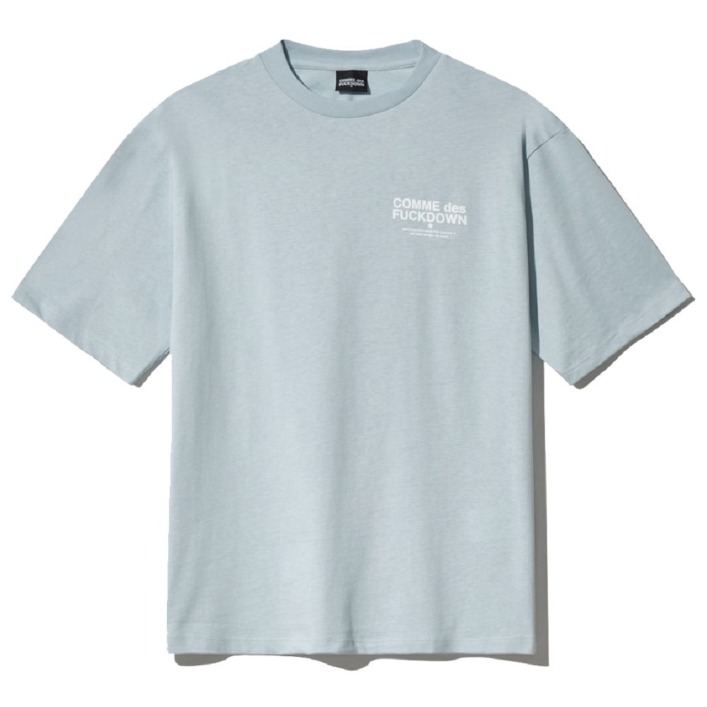 T-shirt en coton gris Comme des Garçons Fuckdown