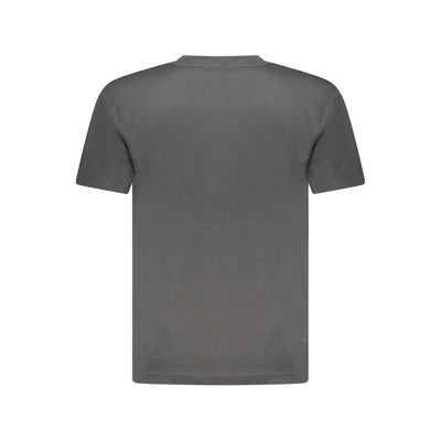 T-shirt en coton noir K-WAY
