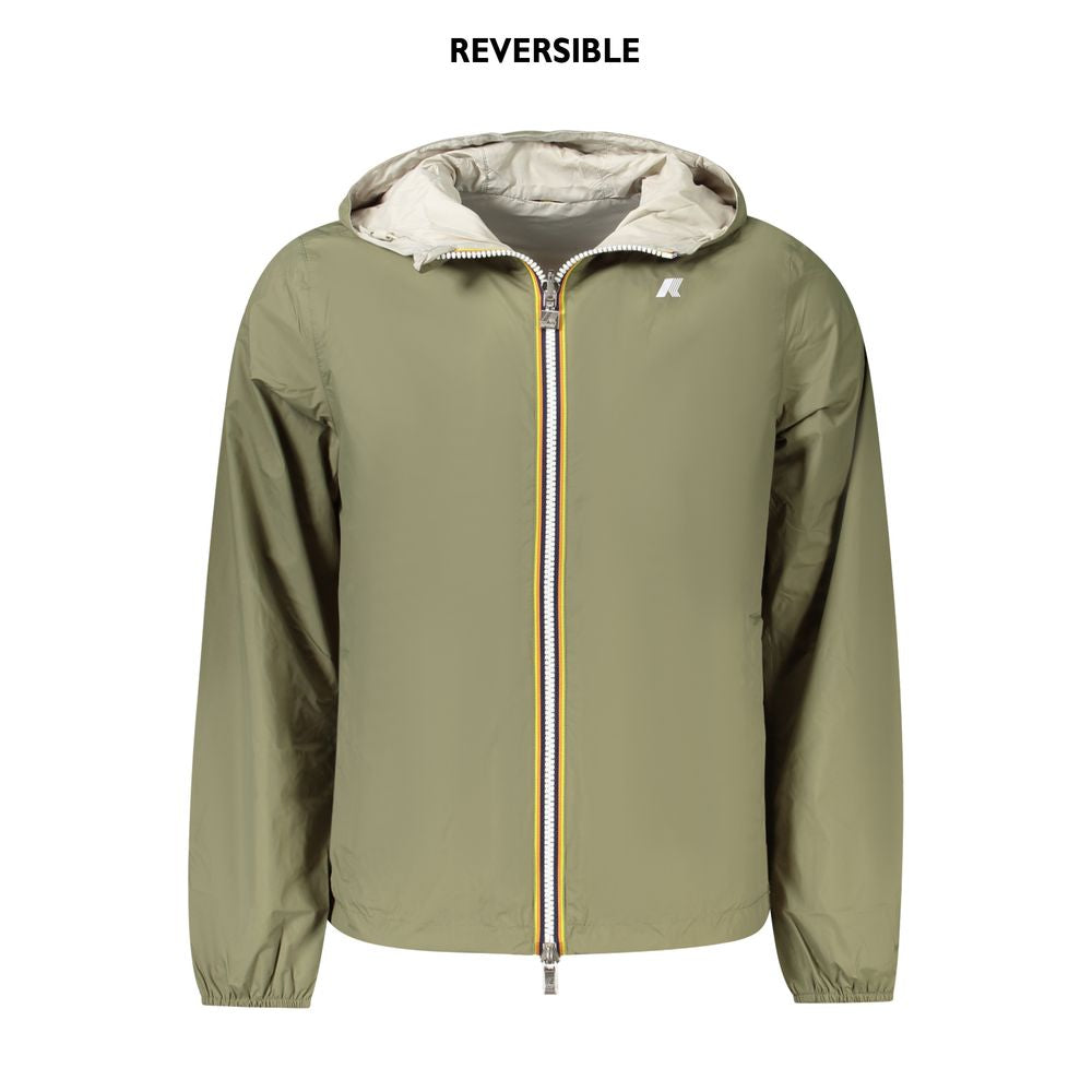 K-WAY Groen Nylon Jack
