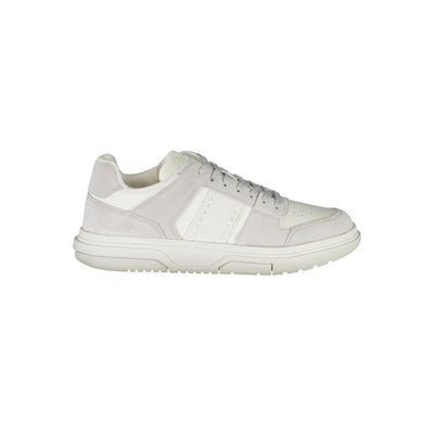 Tommy Hilfiger witte polyester sneaker