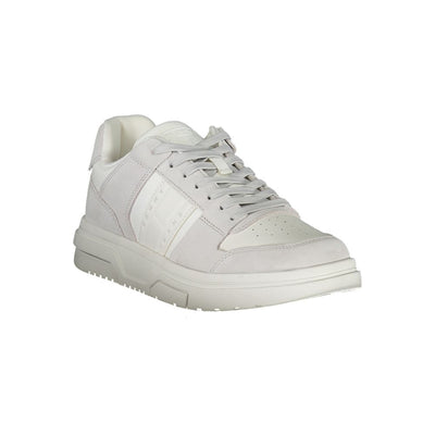 Tommy Hilfiger witte polyester sneaker