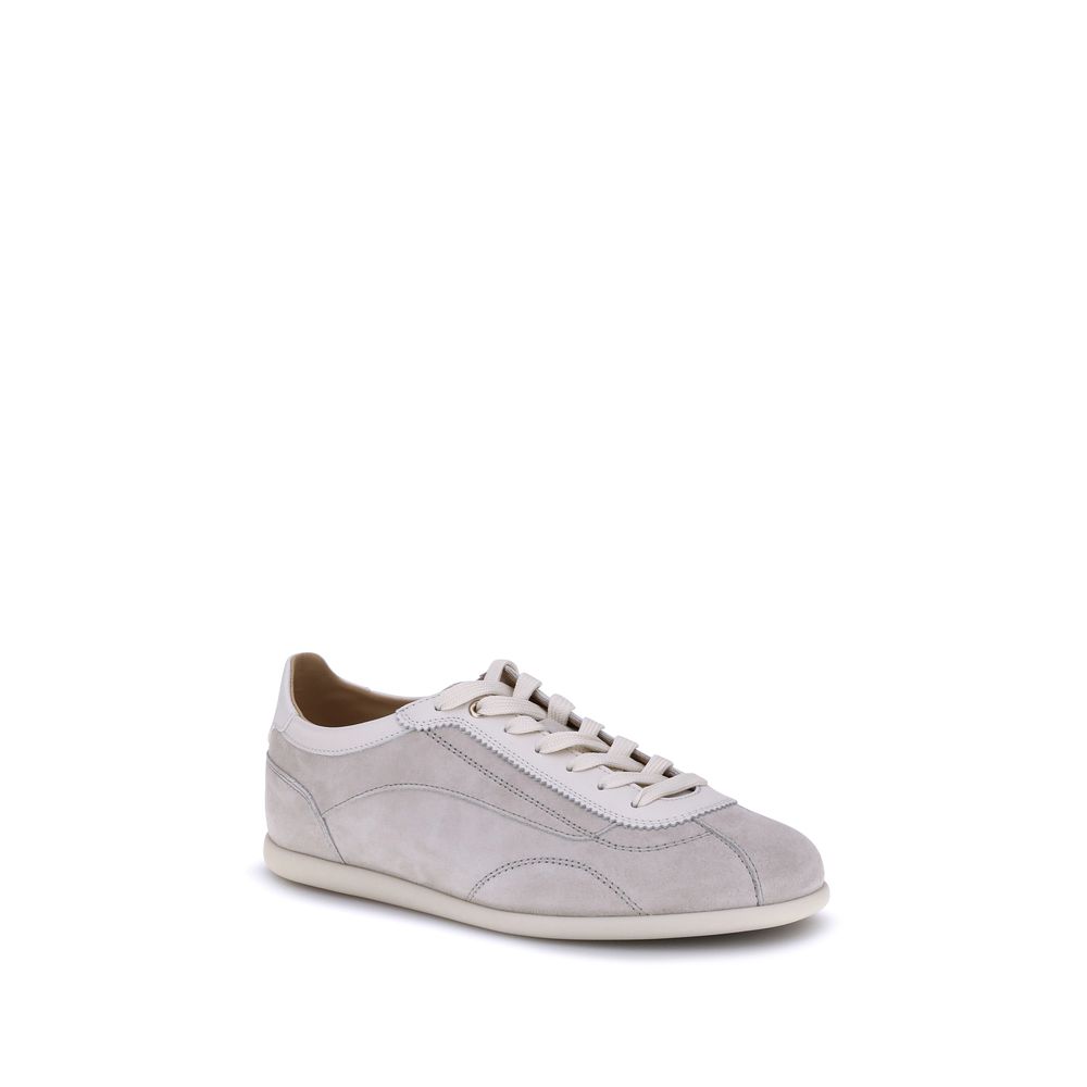 Brunello Cucinelli Suède leren sneakers