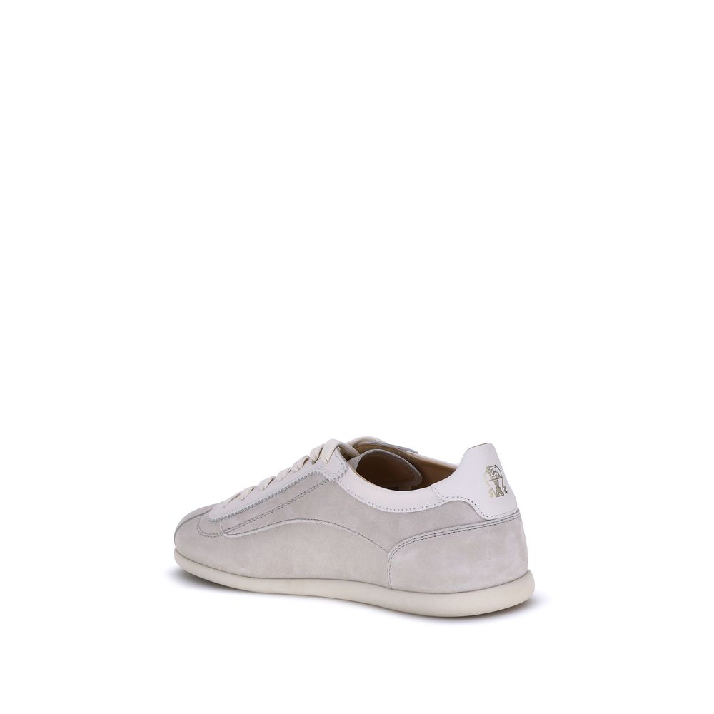 Brunello Cucinelli Suède leren sneakers