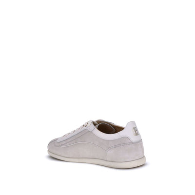 Brunello Cucinelli Suède leren sneakers