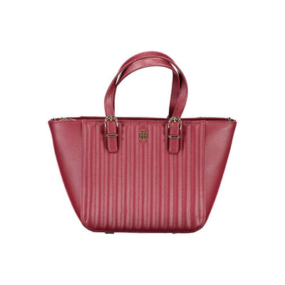 Sac à main Tommy Hilfiger en polyéthylène rouge
