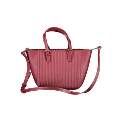 Sac à main Tommy Hilfiger en polyéthylène rouge