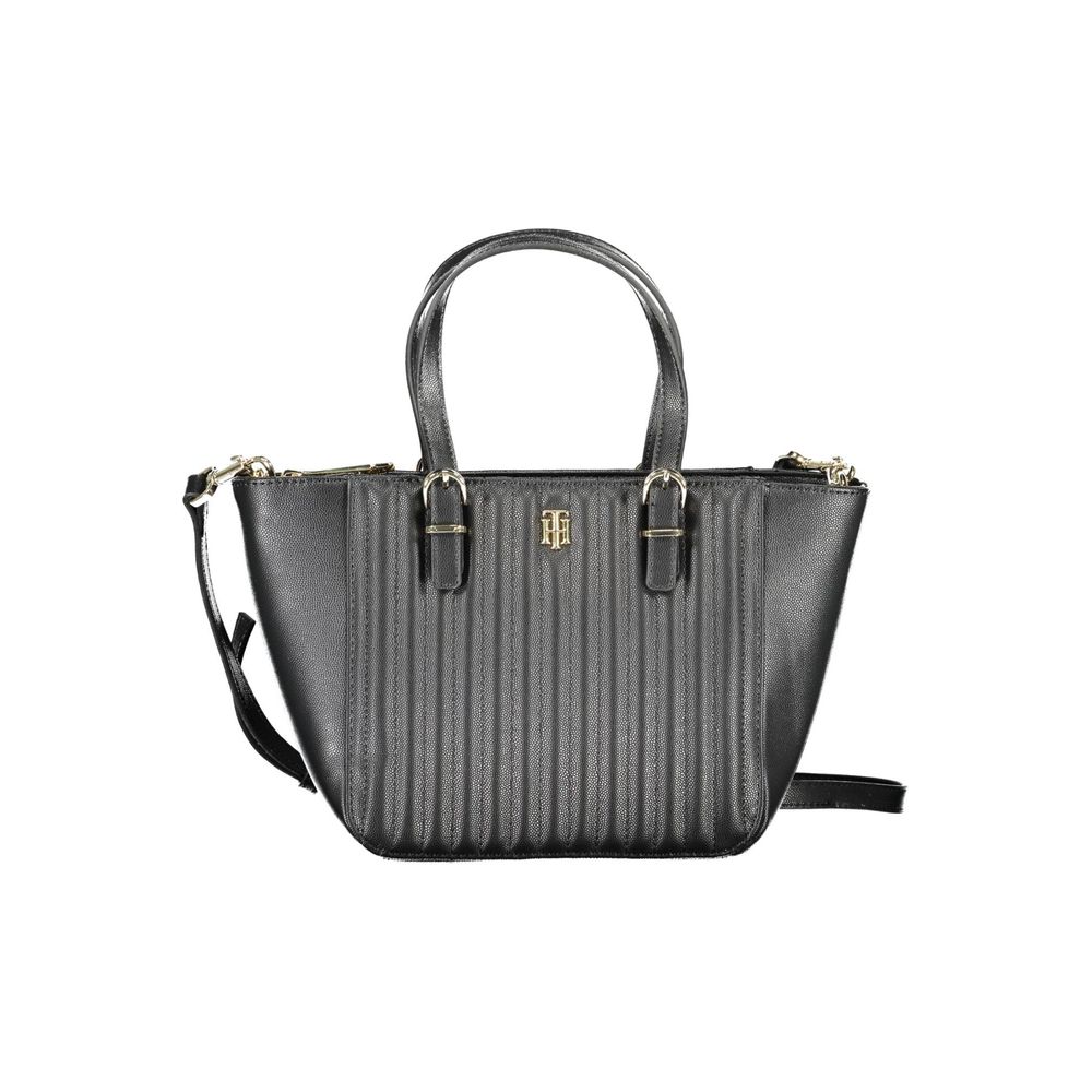 Sac à main Tommy Hilfiger en polyéthylène noir