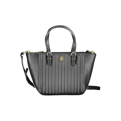 Sac à main Tommy Hilfiger en polyéthylène noir