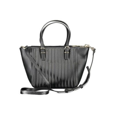 Sac à main Tommy Hilfiger en polyéthylène noir