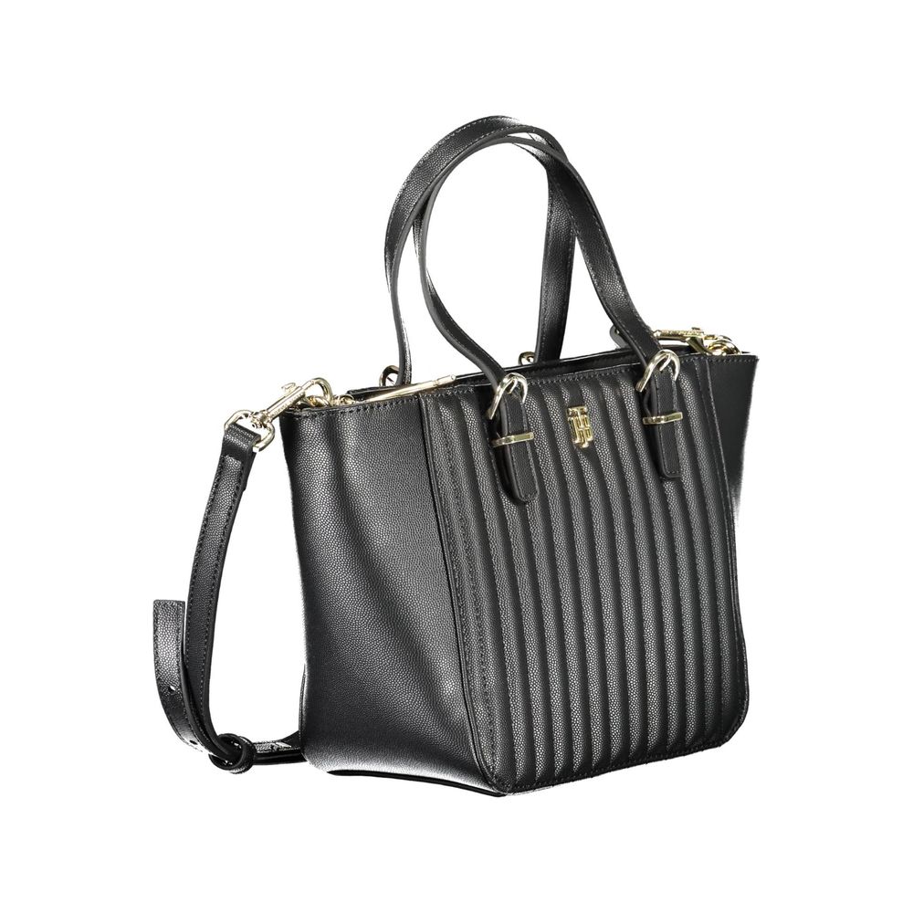 Sac à main Tommy Hilfiger en polyéthylène noir