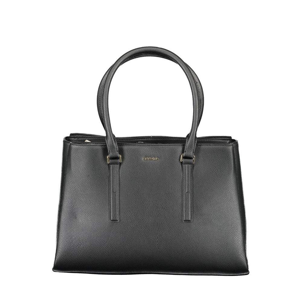 Sac à main en polyester noir Calvin Klein