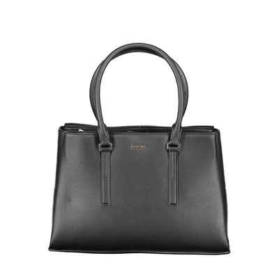Sac à main en polyester noir Calvin Klein