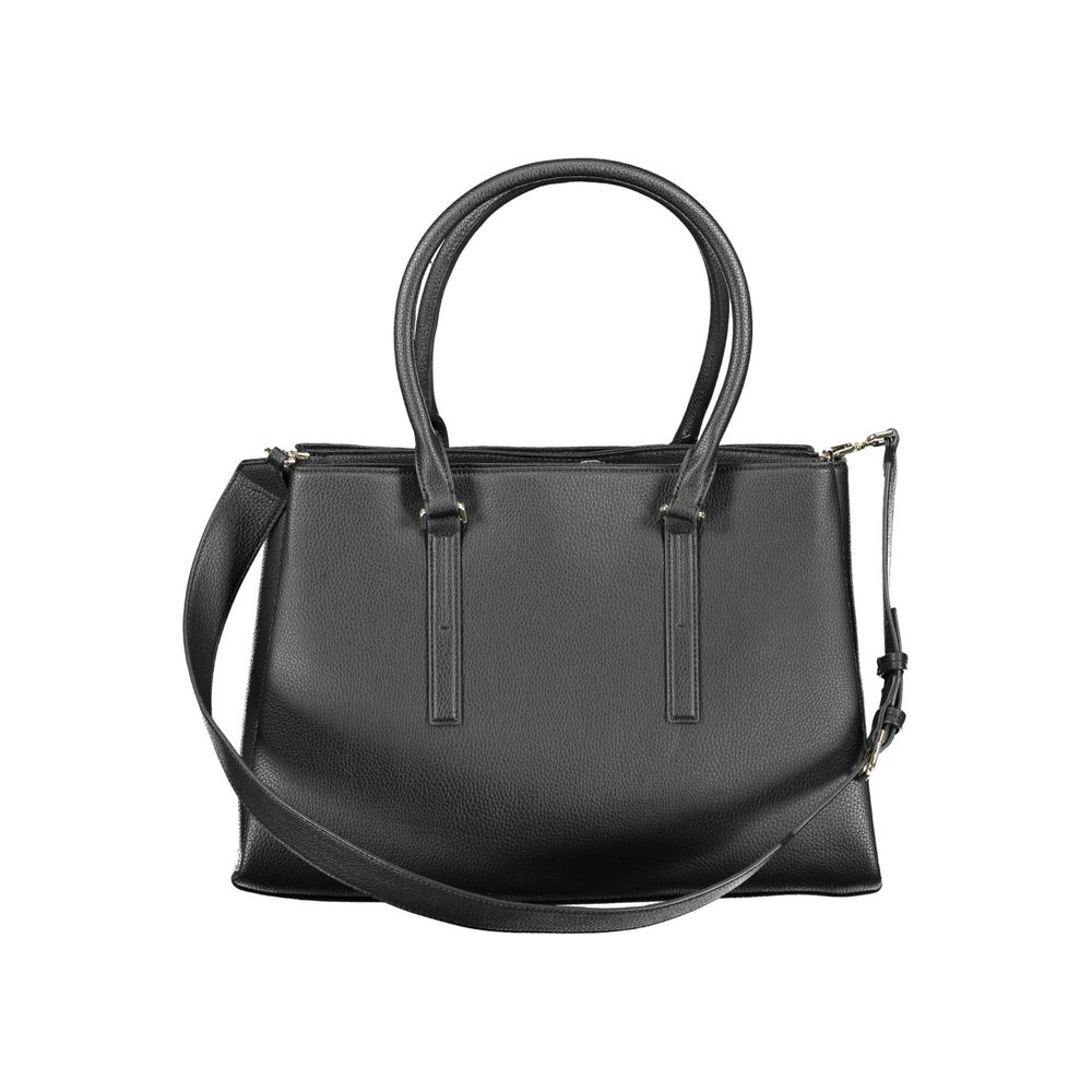 Sac à main en polyester noir Calvin Klein