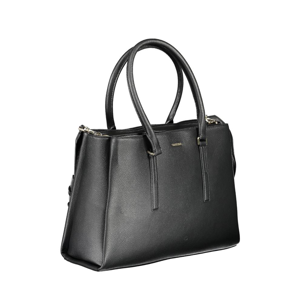 Sac à main en polyester noir Calvin Klein