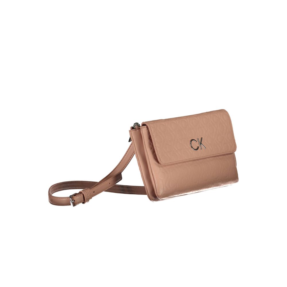 Sac à main en polyester rose Calvin Klein