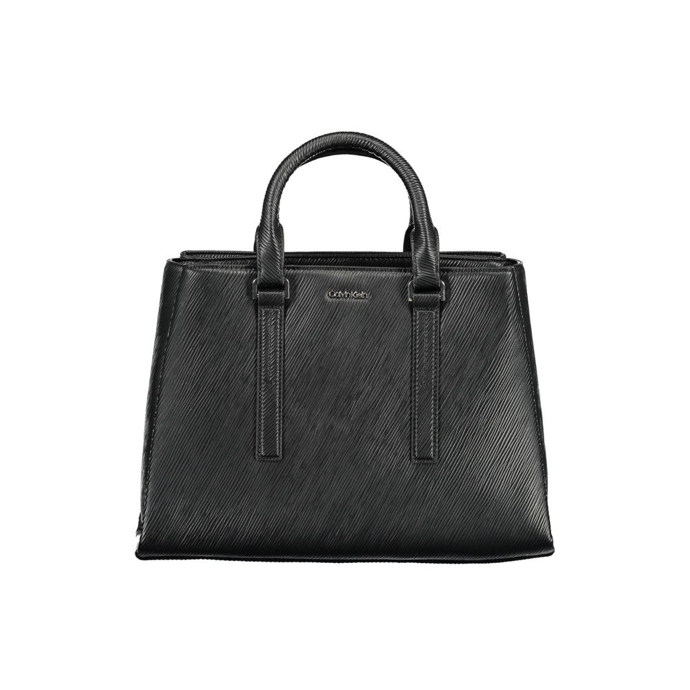 Sac à main en polyester noir Calvin Klein
