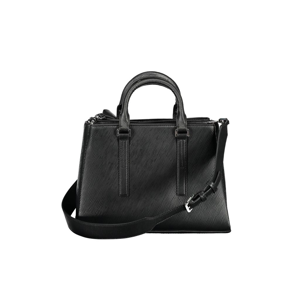 Sac à main en polyester noir Calvin Klein