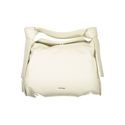 Sac à main en polyester beige Calvin Klein