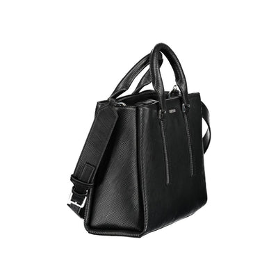 Sac à main en polyester noir Calvin Klein
