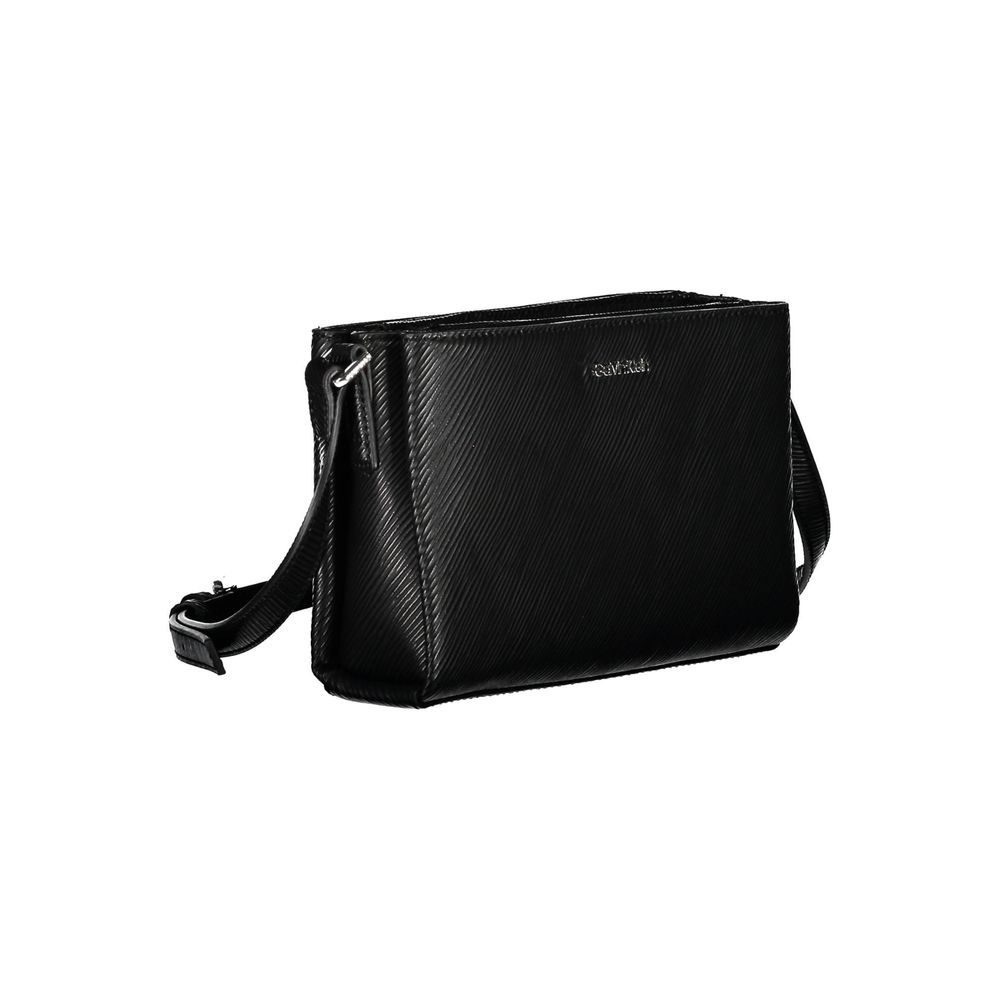 Sac à main en polyester noir Calvin Klein