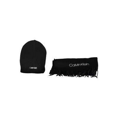 Calvin Klein Zwarte Polyester Sjaal