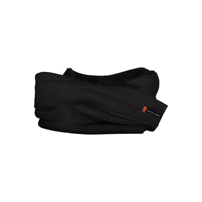 Calvin Klein Zwarte Katoenen Sjaal