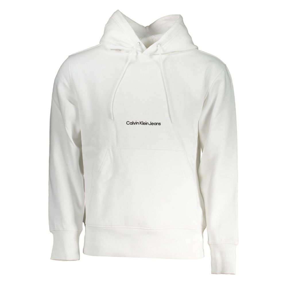 Pull en coton blanc Calvin Klein