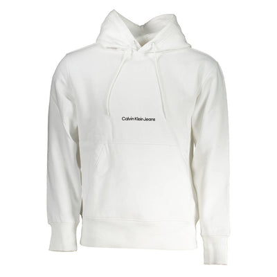 Pull en coton blanc Calvin Klein