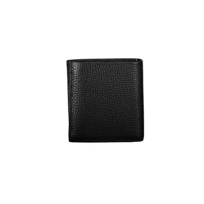 Calvin Klein Zwarte Leren Portemonnee