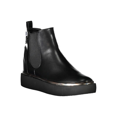 U.S. POLO ASSN. Black Polyester Boot