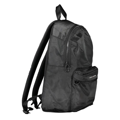 Sac à dos en polyester noir Tommy Hilfiger