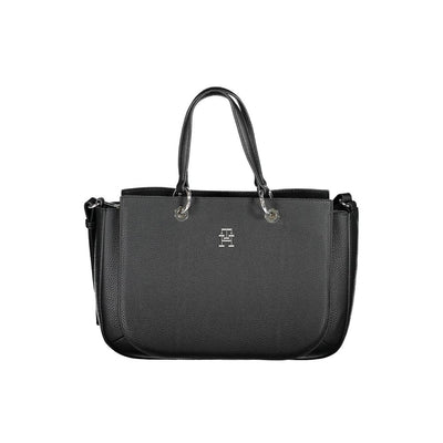 Sac à main Tommy Hilfiger en polyéthylène noir