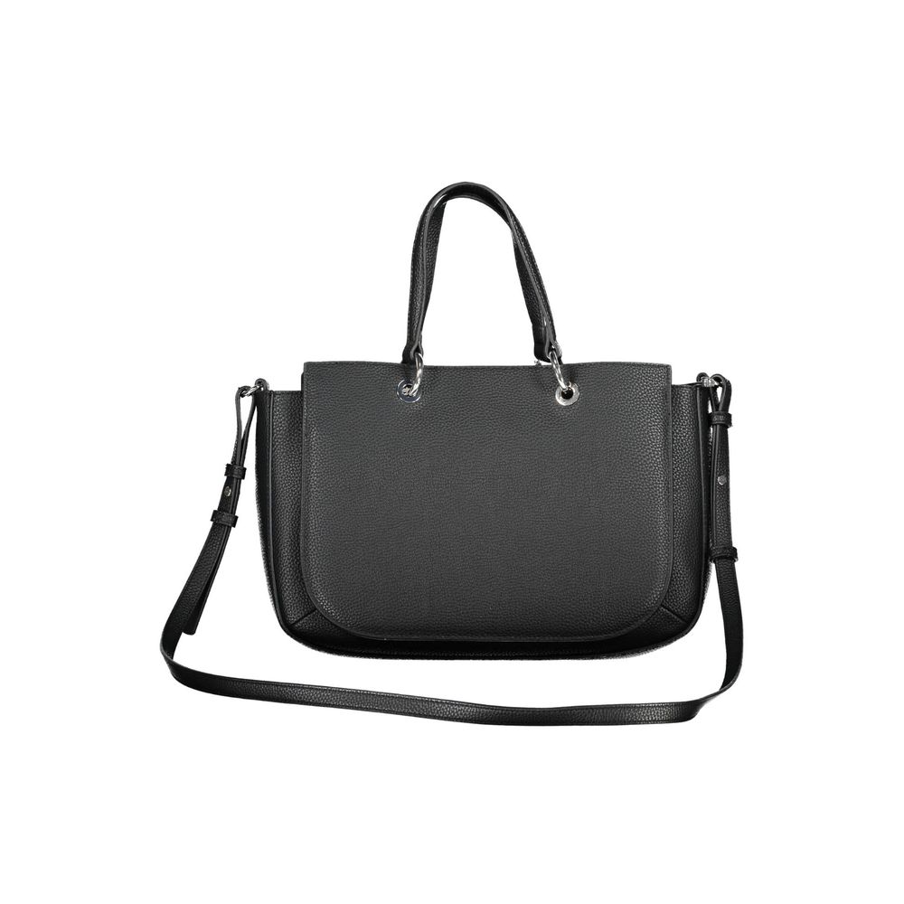 Sac à main Tommy Hilfiger en polyéthylène noir