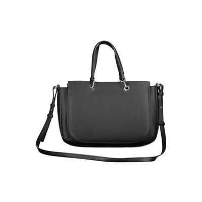 Sac à main Tommy Hilfiger en polyéthylène noir