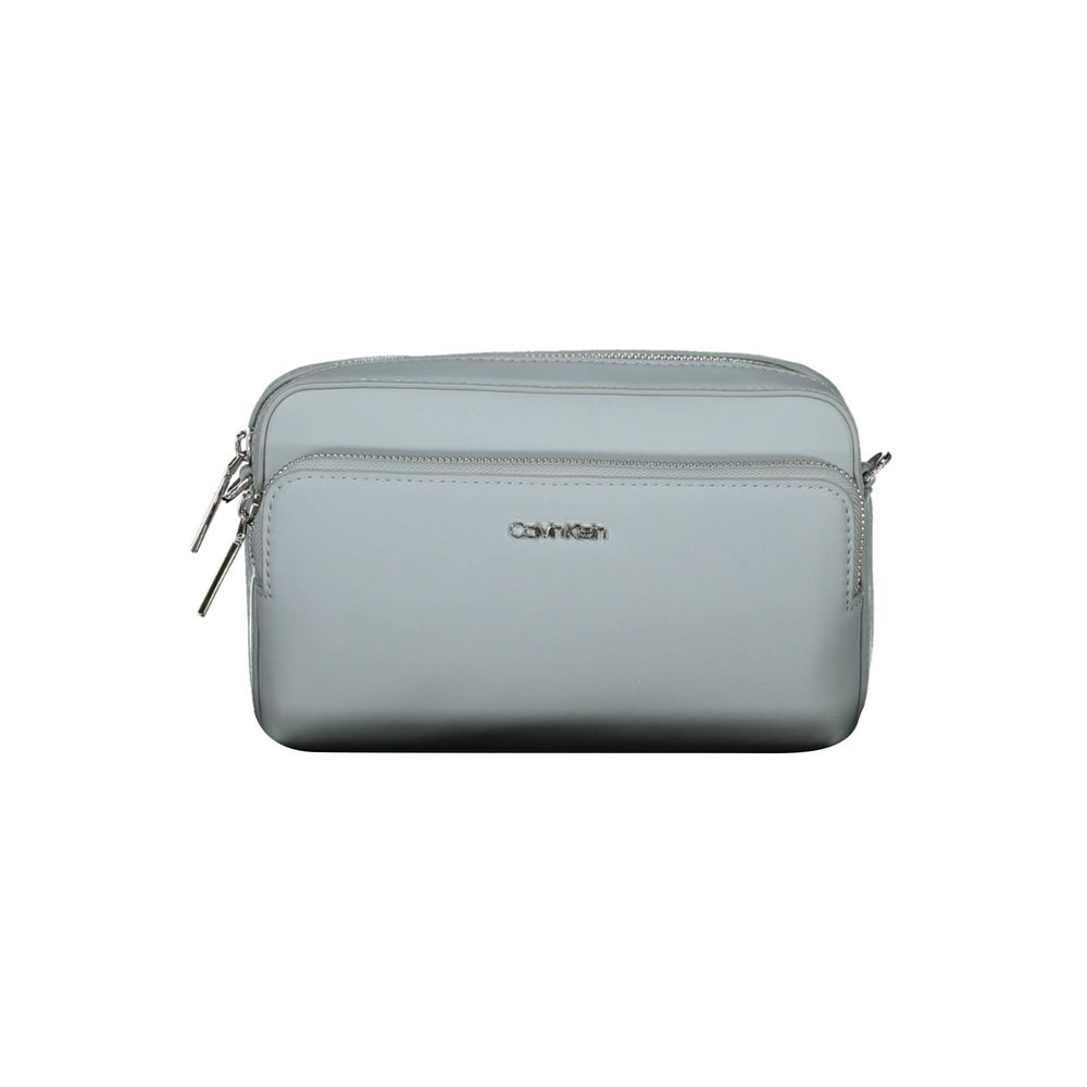 Sac à main en polyester bleu Calvin Klein